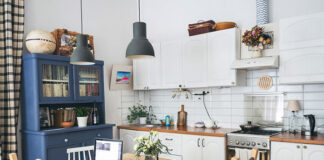 Styl skandynawski w jadalni