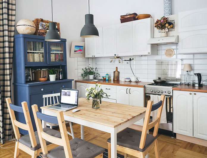 skandynawska-kuchnia Styl skandynawski w jadalni