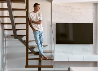 Oświetlenie schodów wewnętrznych