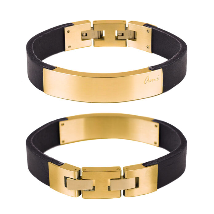 Bransoletki męskie z grawerem